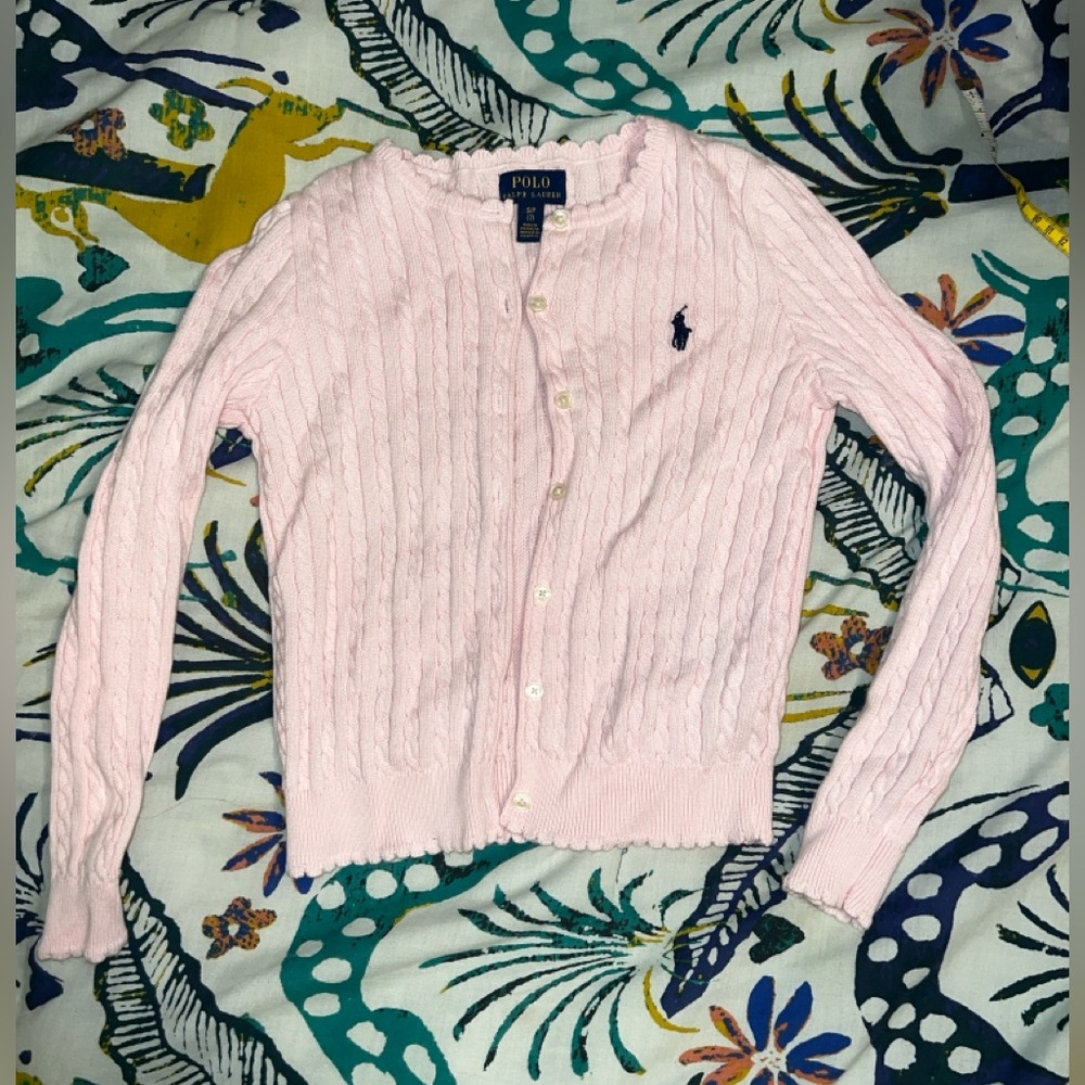 Polo by Ralph Lauren Light Pink Cardigan